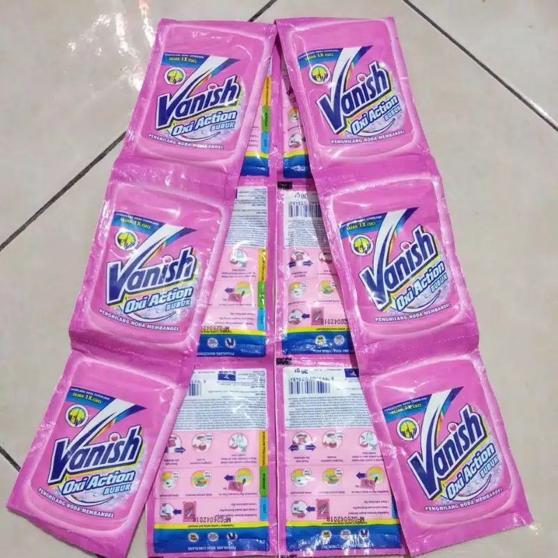 Vanish Oxi Action Bubuk 30gr×12pcs