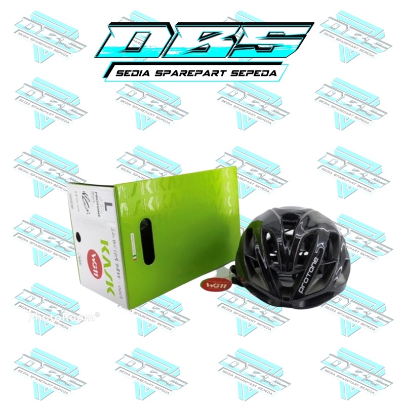 HELM KASK ORIGINAL PROTONE BLACK NERO L 59-62 HELMET KASK