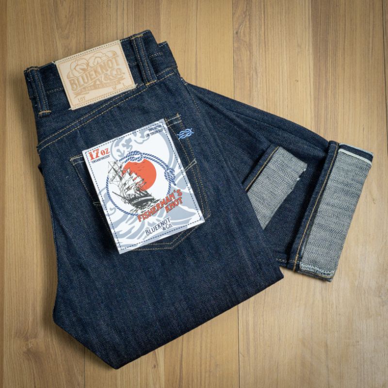 BLUEKNOT DENIM - FISHERMAN'S KNOT - Selvedge Denim - 17oz - Slim Fit