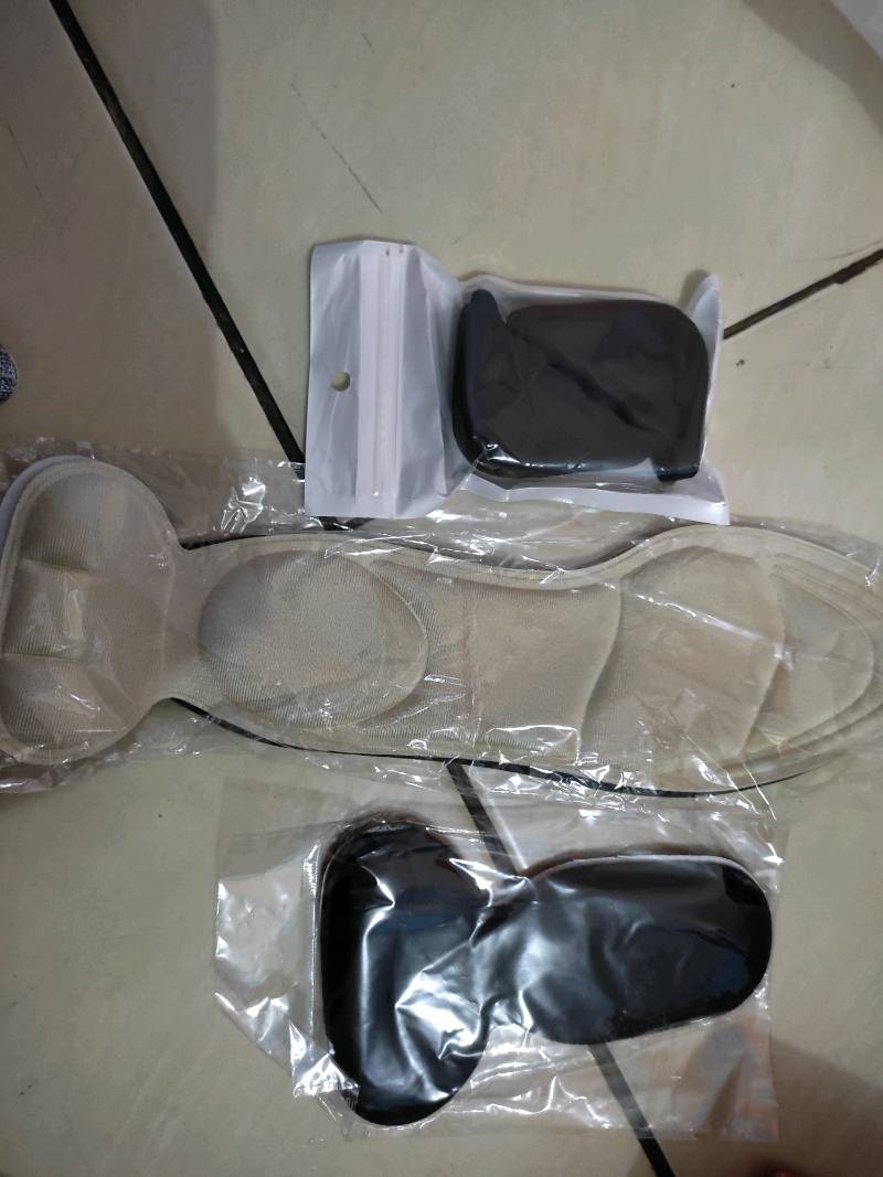 Bryan Busa Ganjalan Solusi Sepatu Pantofel Kebesaran Longgar Cream Hitam Pengganjal Sepatu Depan