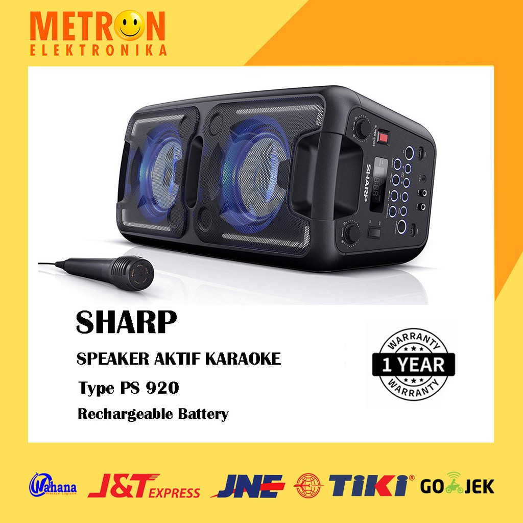 SHARP PS 920 / SPEAKER AKTIF KARAOKE / PS920