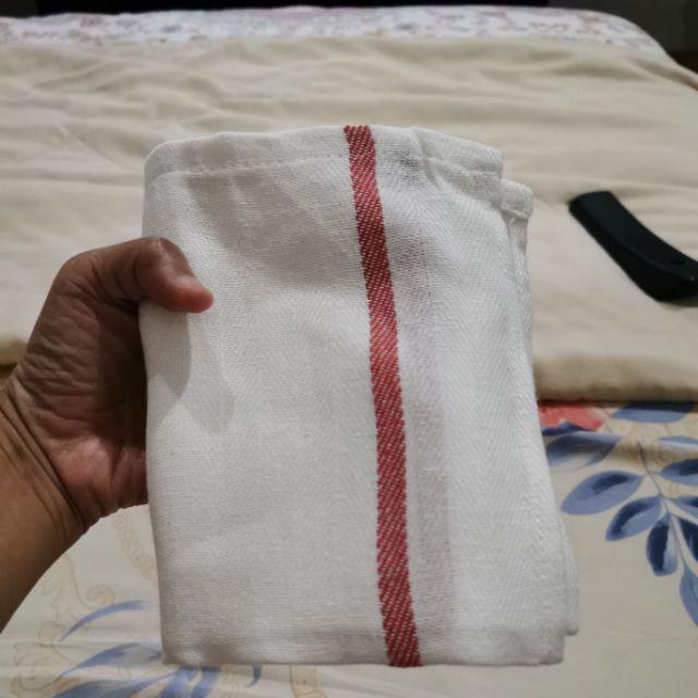 1.kain Lap Katun Murah,serbet Serbaguna,lap Makan,lap Dapur 60x45 Cm.