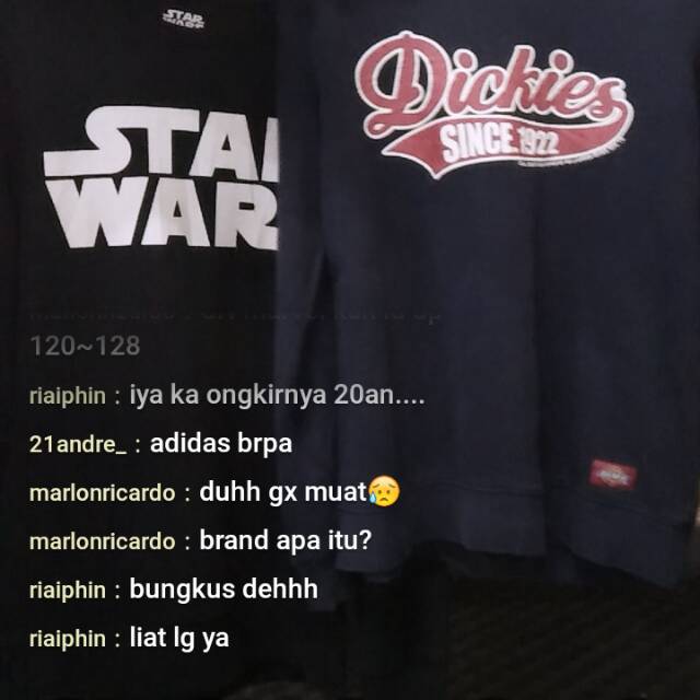 CREWNECK DICKIES STAR WARS