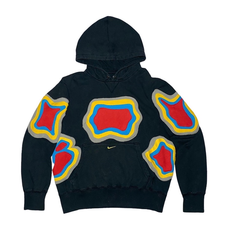 Nike center psychedelic hoodie (reworked)