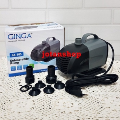 GINGA GA 105 GA105  Pompa Air Celup Kolam Hidroponik Aquarium Aquascape