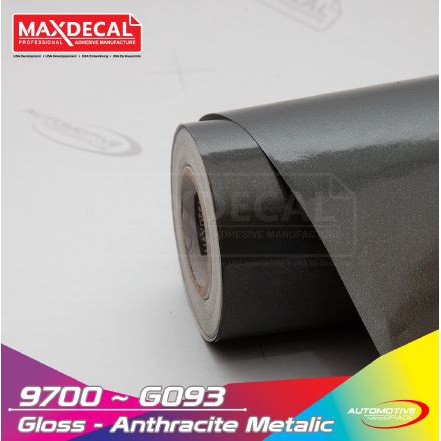 

[METERAN] MAXDECAL 9700 G093 GLOSSY ANTHRACITE 152cm sticker stiker skotlet wrap