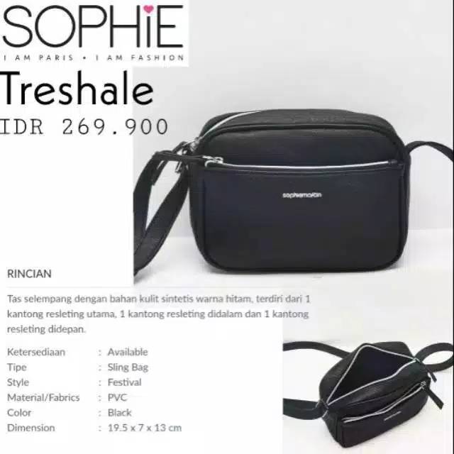 TAS SELEMPANG WANITA SOPHIE MARTIN PARIS TRESHALE BAG