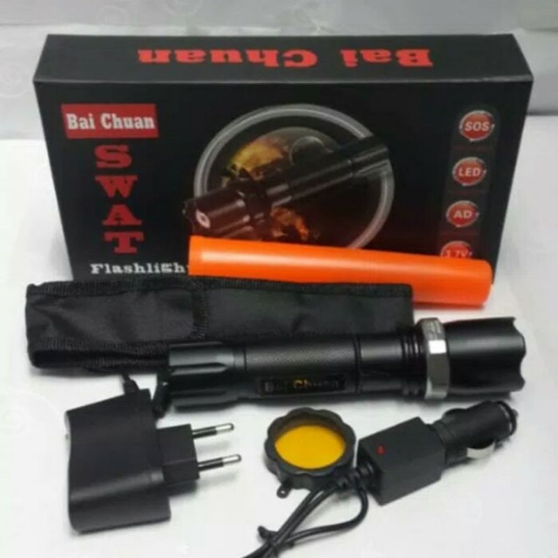 Senter Swat Police BAICHUAN 8460 Original