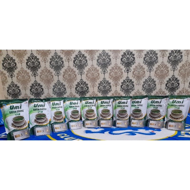 

UMI green coffee (free mini gold 0,001gr)