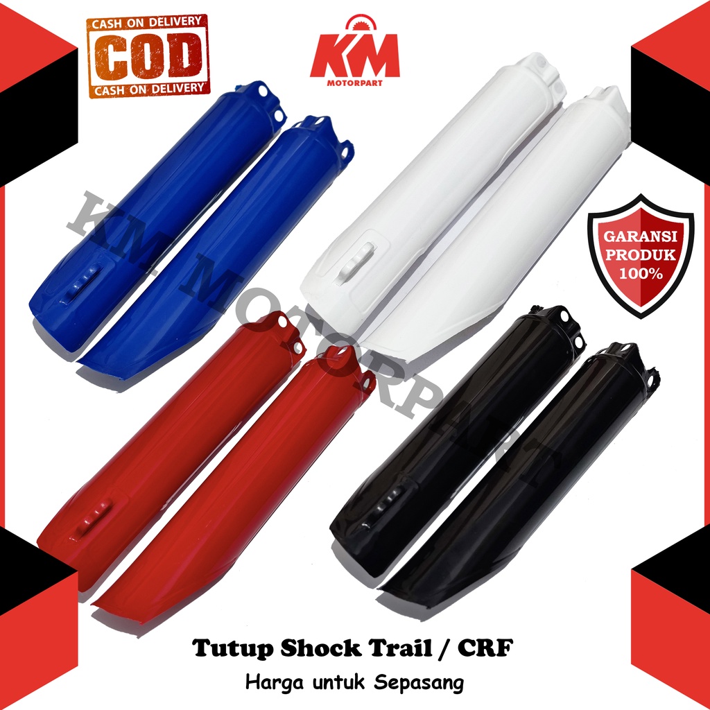 Tutup Shock Depan Trail CRF 150 Cover Pelindung Shockbreaker