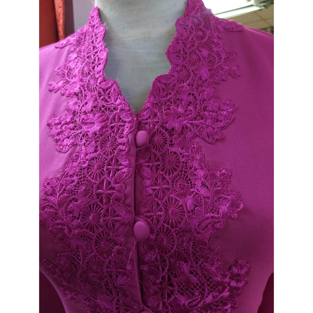 KEBAYA ENCIM MAGENTA PREMIUM