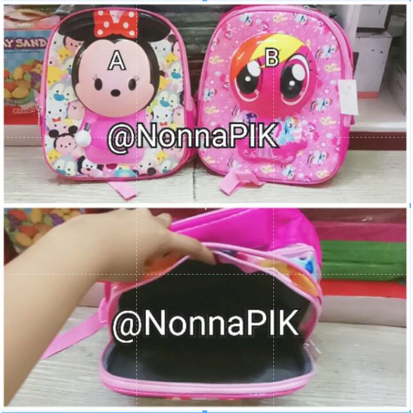 Tas Selempang Batok Karakter Anak TSUM - FROZEN - AVENGERS - PONY - MINIONS