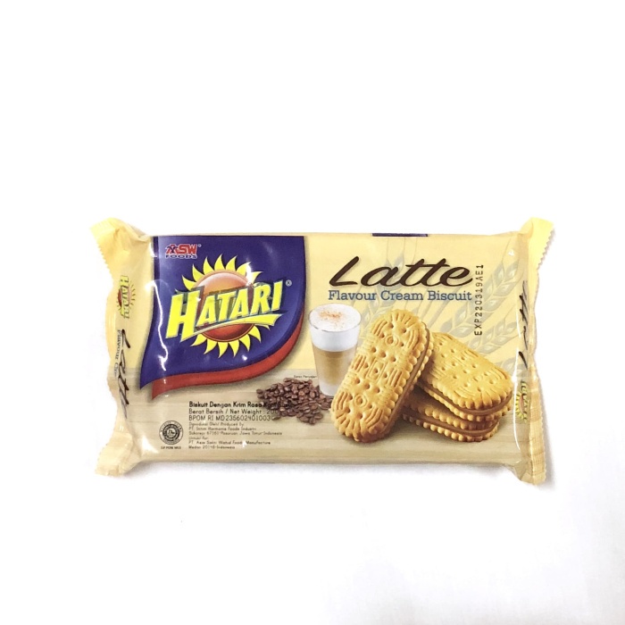 

Hatari latte cream biscuit 200g