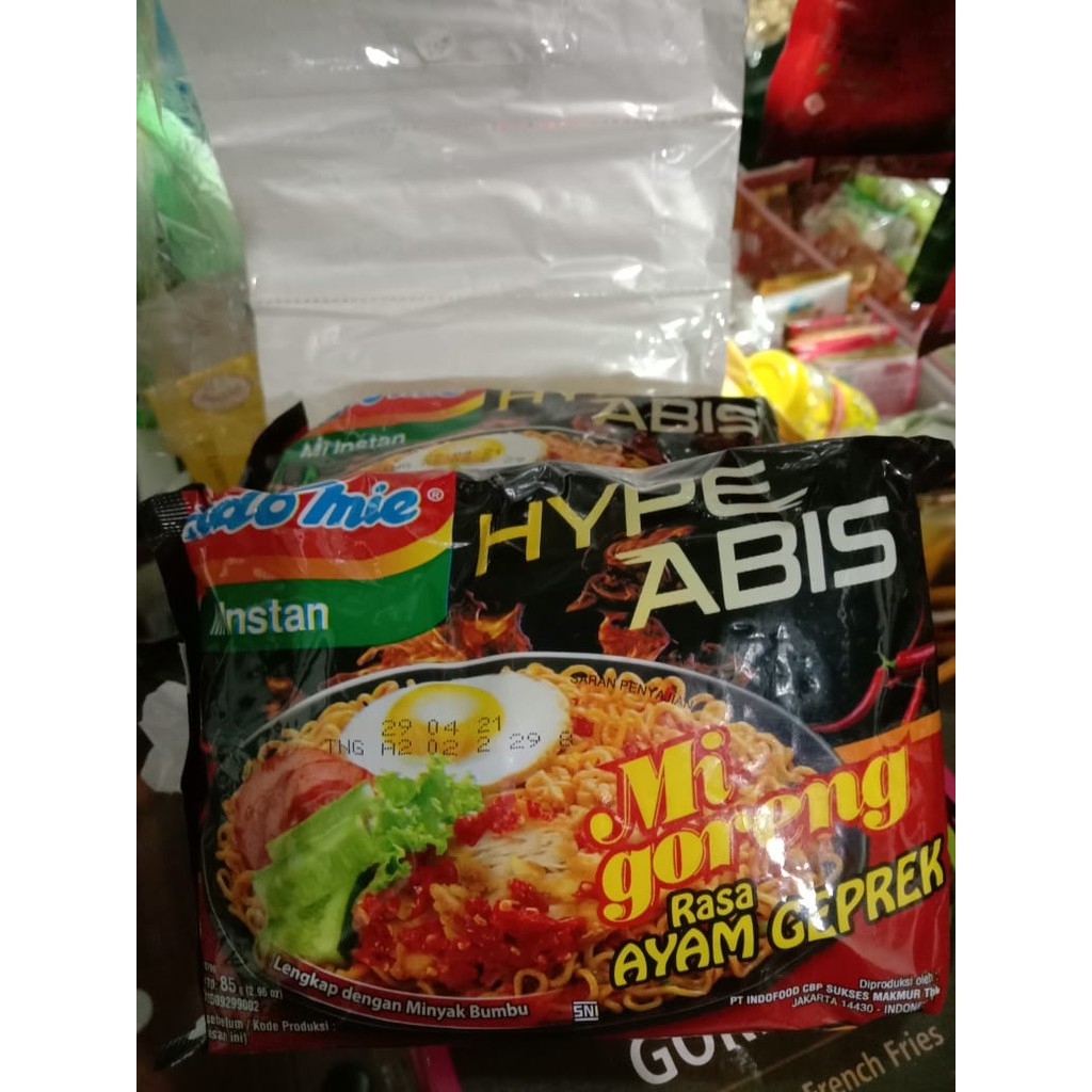 

Indomie Mi Goreng Rasa Ayam Geprek Hype Abis 85 gr