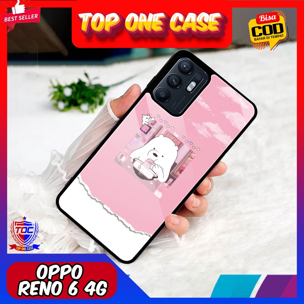 Case OPPO RENO 6 4G - Casing OPPO RENO 6 4G Terbaru Top One Case [ MOTIF WBB ] Casing Hp OPPO RENO 6
