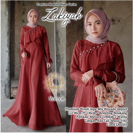 Baju Lebaran 2021 Terbaru Busana Muslim Gamis Murah Gaun Pesta Muslimah Baju Wanita Kondangan