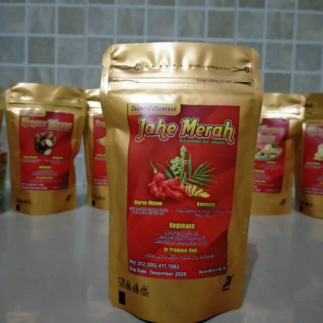 

Minuman herbal jahe merah