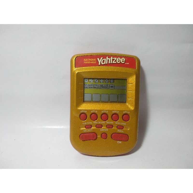 Game Watch Gimbot Casio Gamebot Yahtzee Blackjack Black Jack Kartu Remi Poker Card Capsa Langka Rare