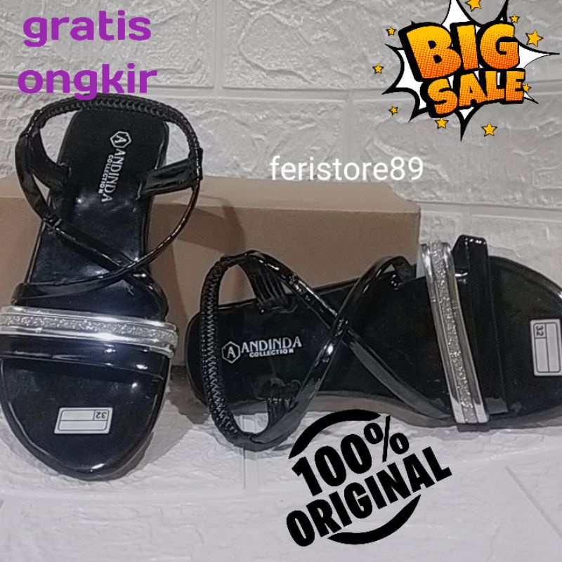 SENDAL TALI WANITA/SANDAL TEPLEK PEREMPUAN/ MODEL KERUT BLINK TALI MURAH MERIAH/ SANDAL TERKINI WEIO