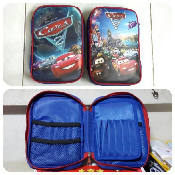 

Pencil Case Kotak Pensil Tempat Pensil Anak Karakter Kartun Cars