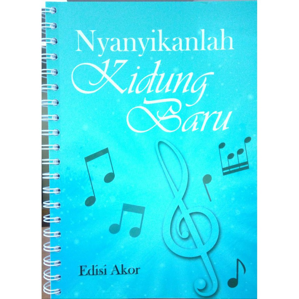 Buku NKB Nyanyikanlah Kidung Baru Edisi Akor Akord Untuk Piano dan Gitar