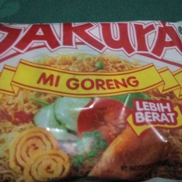 

Mie goreng sakura isi 60gr