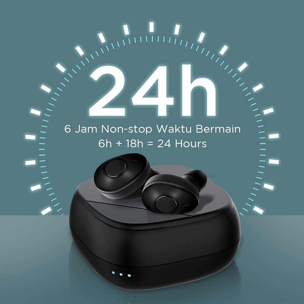 Miniso Bluetooth Headset HD TWS Headphone True Wireless Earphone Noise Cancelling Stereo Mini Earbuds In-ear MiniSounds Scre-2