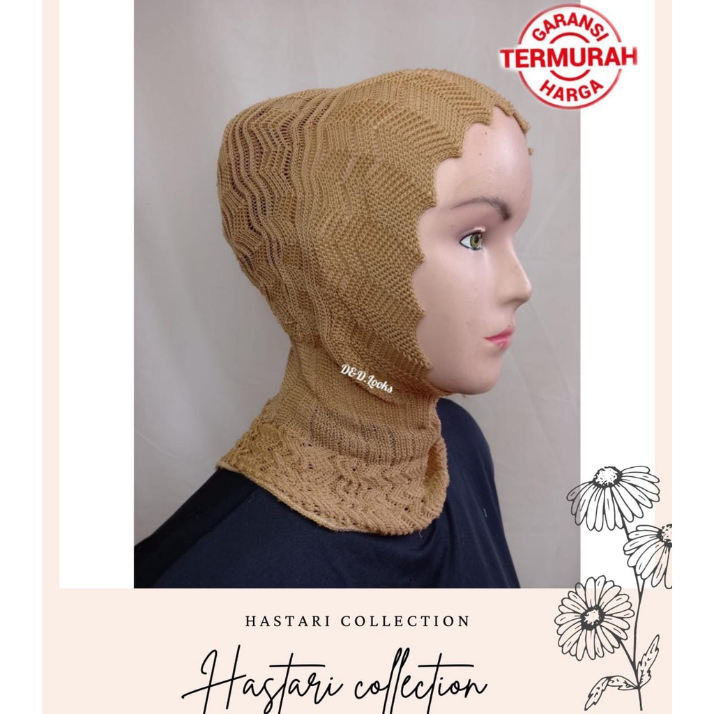 HASTARI CIPUT NINJA ZIGZAG/ CIPUT RAJUT ANTI TEMBEM  terhits ( ciput lyla)