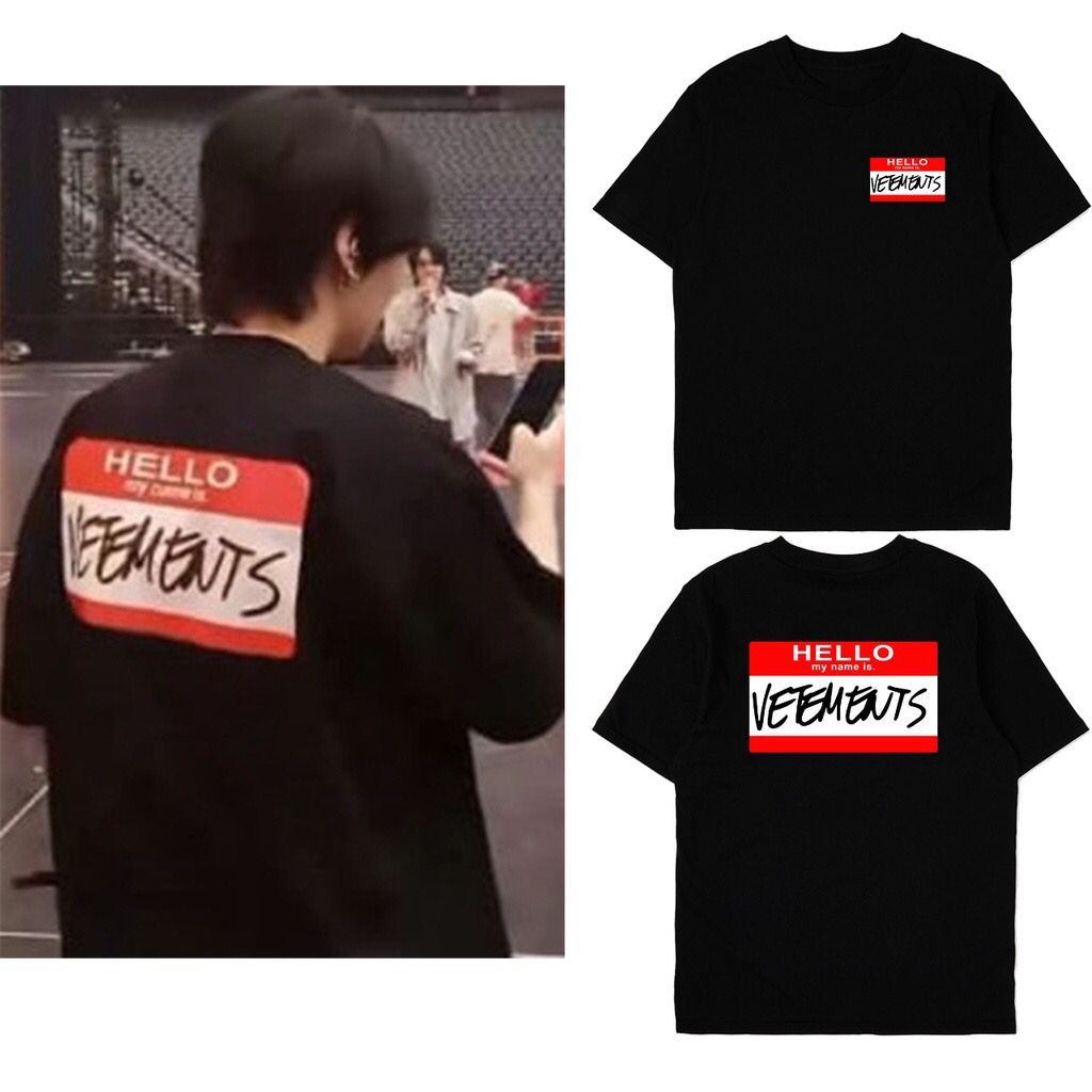 MYSTIQUE.ID-BAJU KAOS VETEMENTS T-SHIRT LUCU DAN AESTHETIC