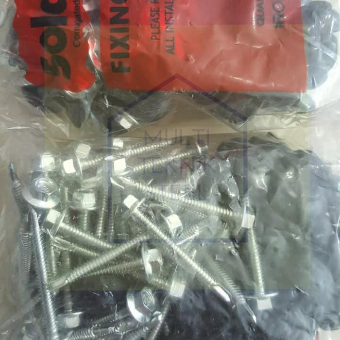 Baut utk solartuff gelombang perkakas