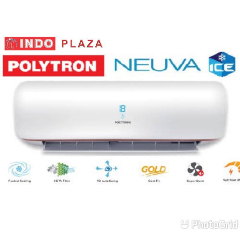 Ac 1 2 Pk Lowwatt Cepat Dingin Polytron Neuva Ice Pac 05vx Indonesia