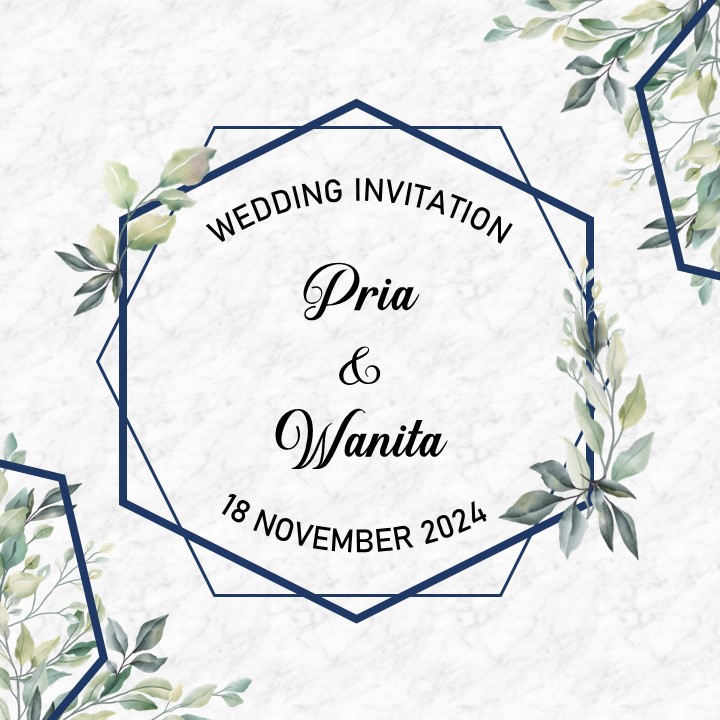 VIDEO UNDANGAN PERNIKAHAN Digital WV-001 & TEMPLATE VIDEO UNDANGAN PERNIKAHAN POWERPOINT