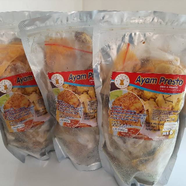 Ayam Kampung Ungkep Presto 1 Ekor Frozen