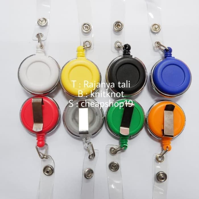 

Grosir Yoyo name tag putar yoyo id card putar 1000 pcs READY RJT