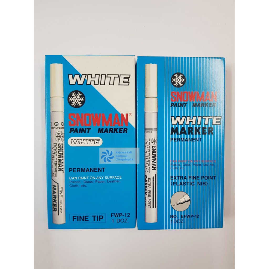 

EXTRA FINE / FINE Spidol Snowman Paint Marker