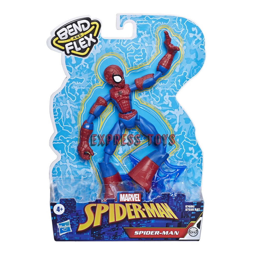 Jual Marvel SpiderMan Bend and Flex 