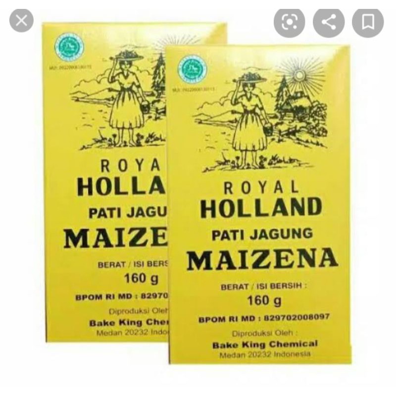 

Tepung Maizena Holand Kemasan 200 Gram