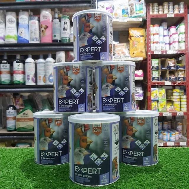 

Expert Premium Tropical Finches 250gr+50gr Birdfood Witte Mollen
