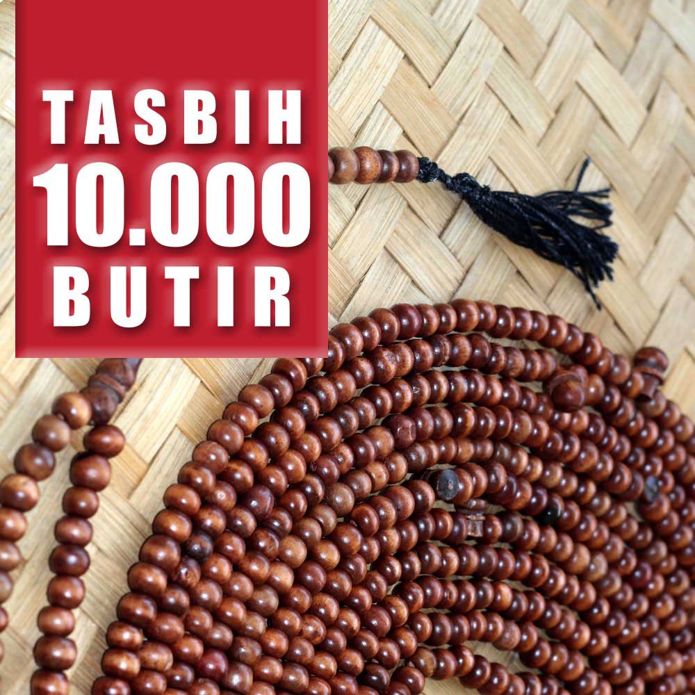 tasbih 10000 butir tasbih sepuluh ribu butir