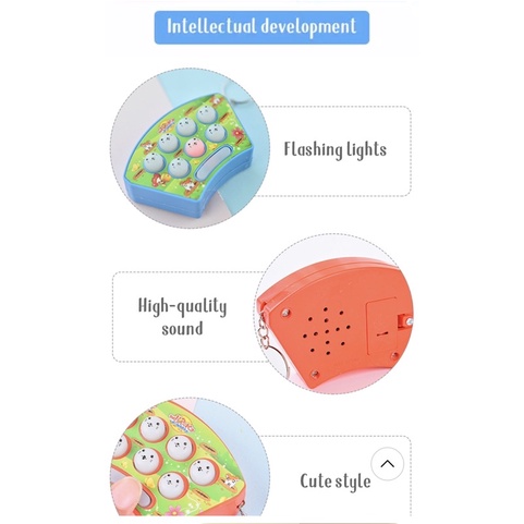 mainan anak mesin pencet hamster,pukul hamster,Gantungan kunci hamster,maenan hamster berlampu