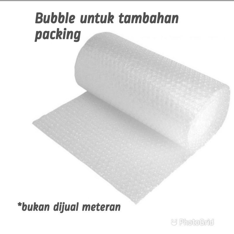 BUBBLE WRAP / Extra Tambahan Packing / Pembungkus Gelembung Paket Safety