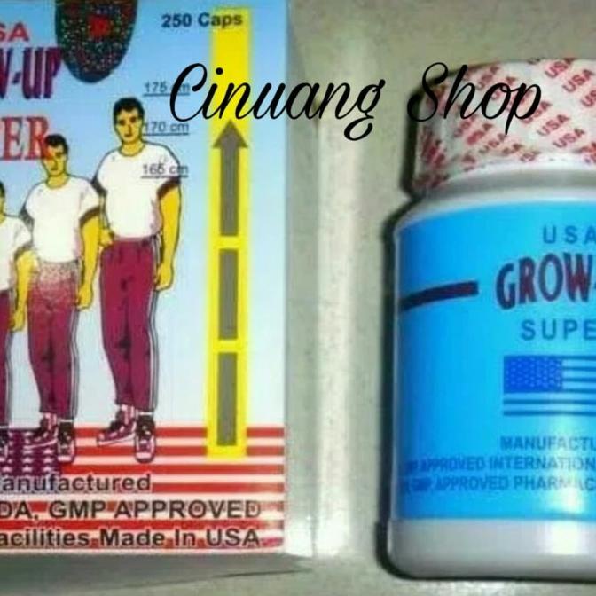 Obat Peninggi Badan Zenith Grow Up Herbal alami untuk Pria Wanita