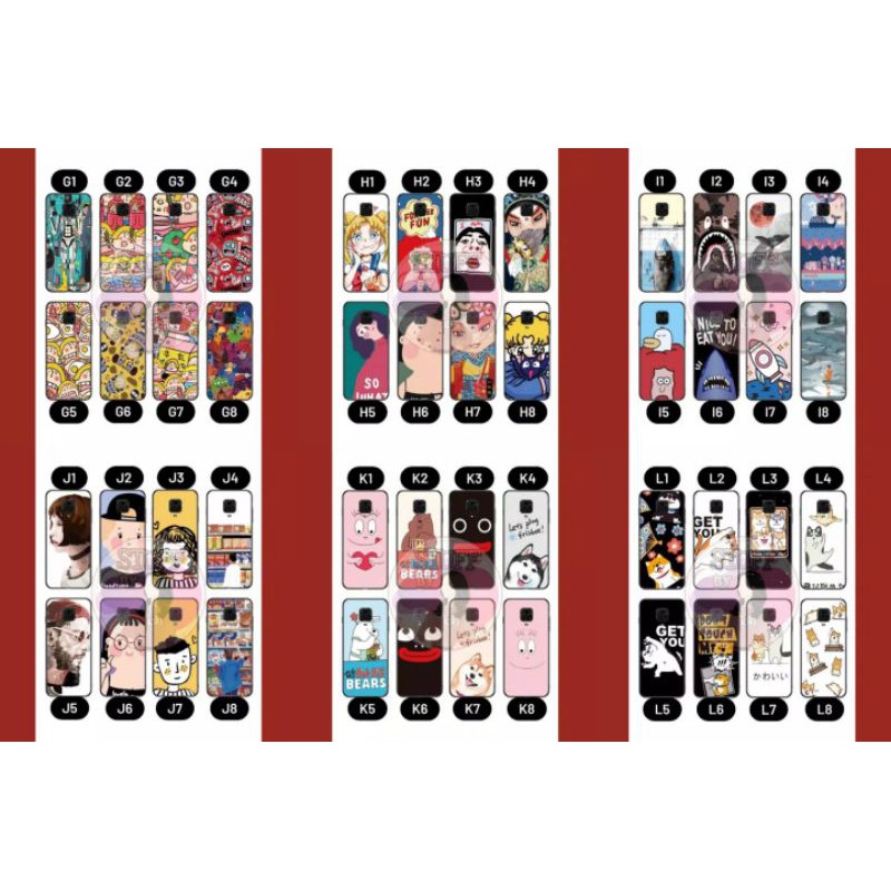 SOFT CASE CASING HP TPU MOTIF LUCU SAMSUNG XIAOMI REALME IPHONE OPPO VIVO