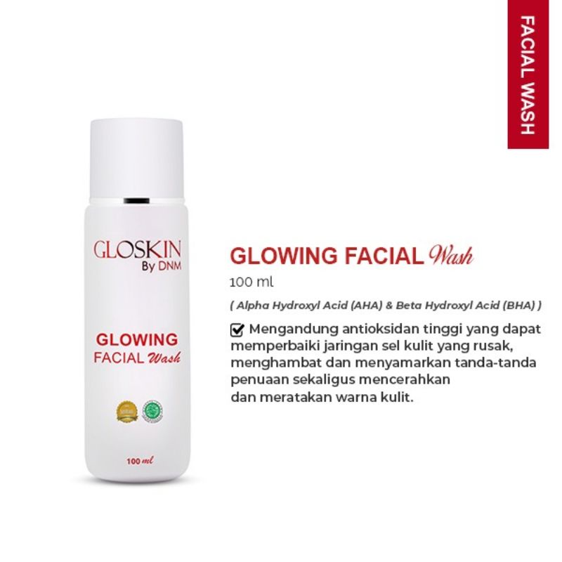 Gloskin Glowing Facial Wash