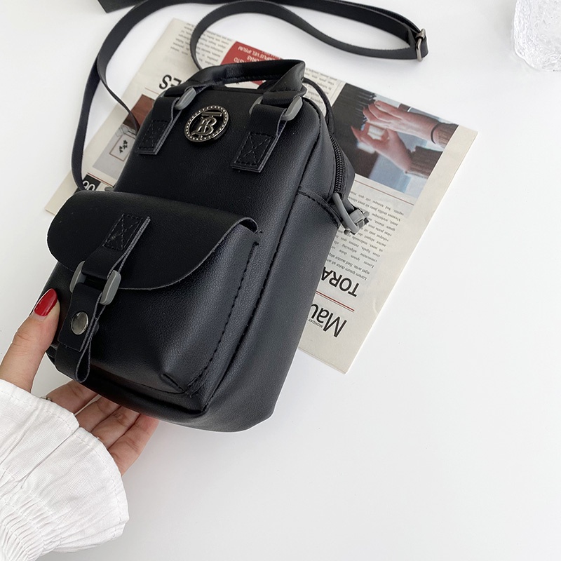 Satu7an T239 Tas Selempang Wanita Korea Fashion Style Kasual Tas Bahu Pocket Mini Handphone Tas Cewek Kulit PU Multifungsi