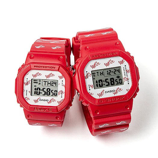 JAM TANGAN CASIO COUPLE G-SHOCK BABY-G LOV-20B-4D LOV 20B ORIGINAL