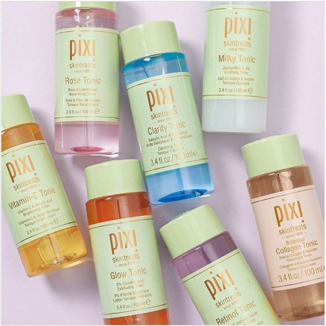 Pixi Glow Tonic - Vit C Tonic - Rose Tonic - Clarity Tonic - Milky Tonic - Collagen Tonic