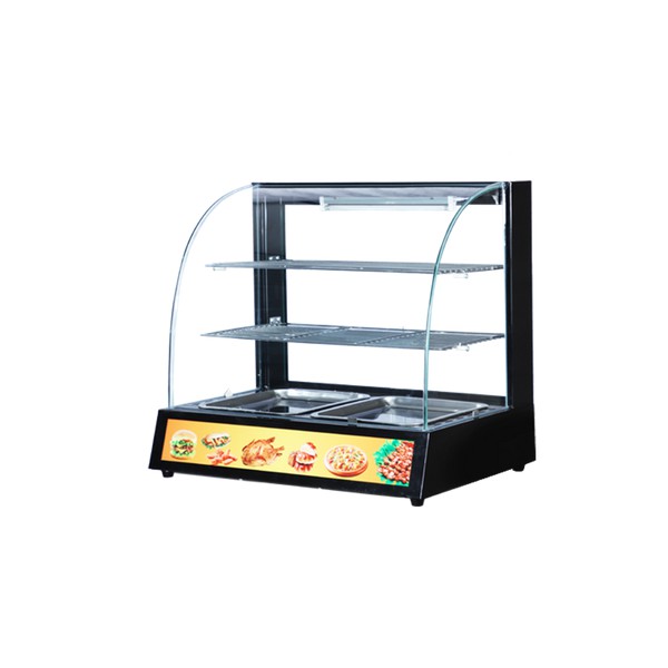 Etalase ayam fried chicken Modena SW 1756 Showcase Warmer 800 Watt