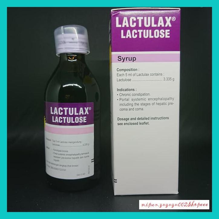 Obat Pencernaan Lactulax Lactulose Syrup Besar 200ml Lactulax Sirup Obat Pencernaan Cintai Shopee Indonesia