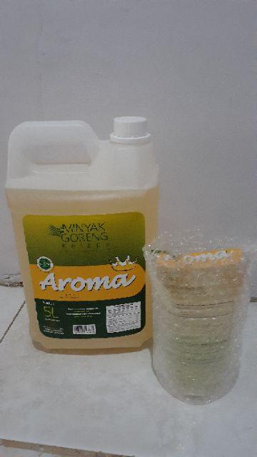 Minyak Kelapa Goreng Aroma 5 Liter Aroma Minyak Kelapa 5l